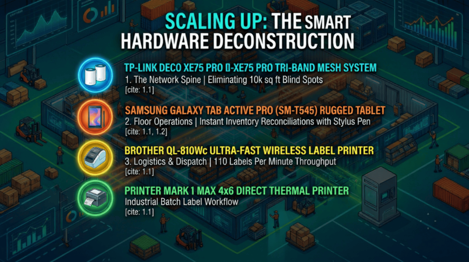 Scaling Up: The Smart Hardware Required to Manage 10,000+ Sq Ft Retail & Warehouse Spaces