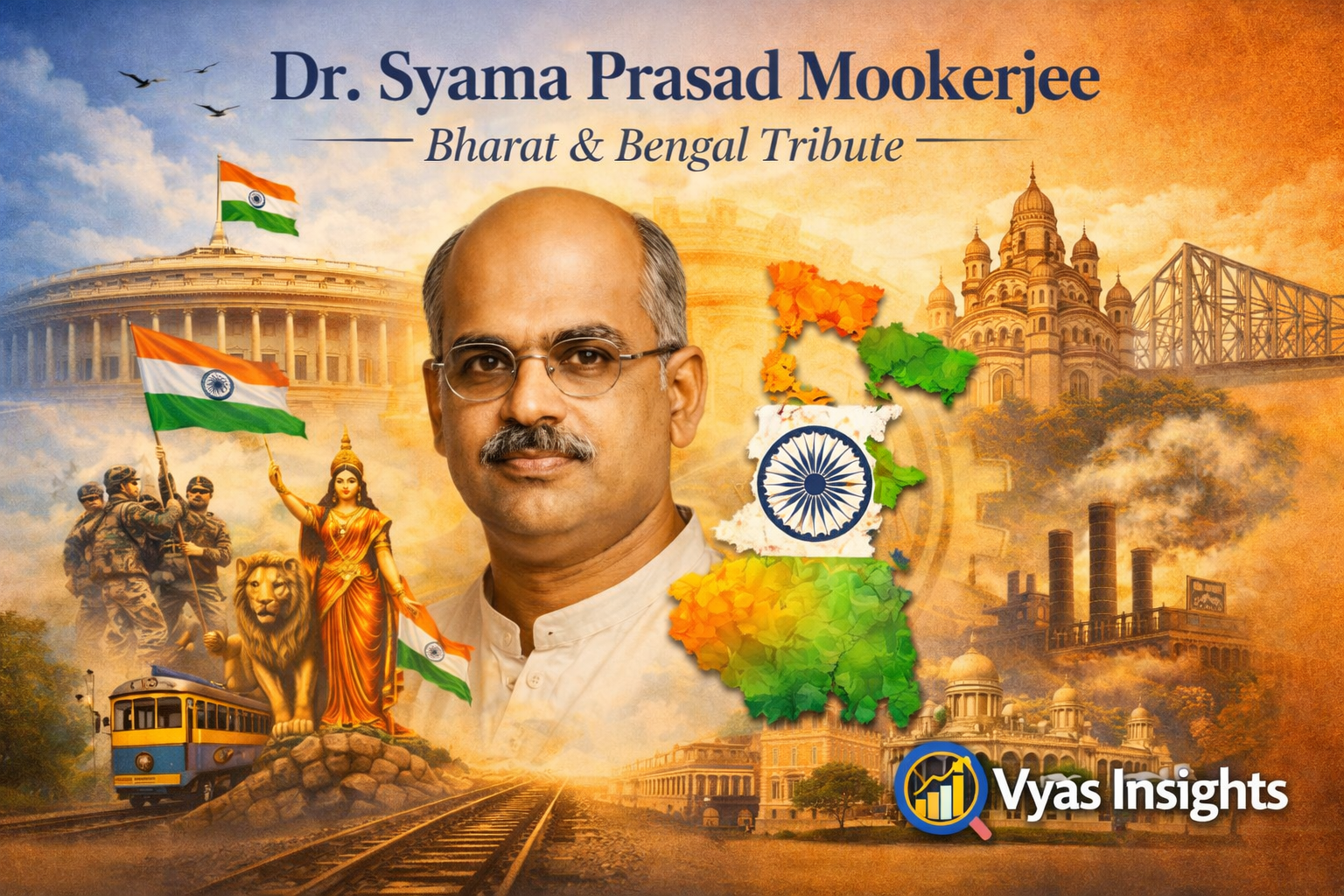 The Architect of Bengal and the Blueprint of Modern Bharat: Remembering Dr. Syama Prasad Mookerjee