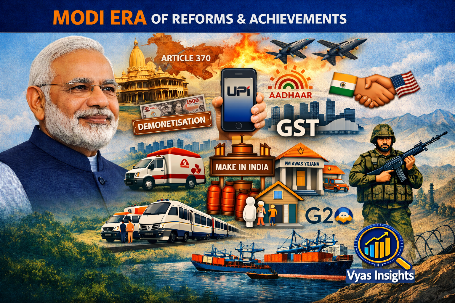 4,399 Days of Narendra Modi: A Structural Comparison of Modern India's Turnaround